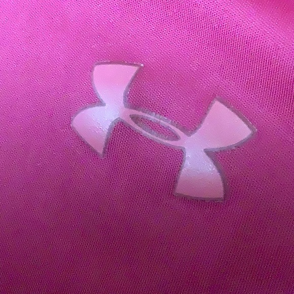 🔥 Under Armour fuchsia pink catalyst long sleeve shirt - Picture 5 of 5